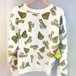 New The Grinch Sweatshirt Women's Size XS